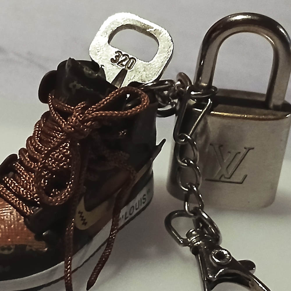 Nike & Louis Vuttion Lock Bag Charms